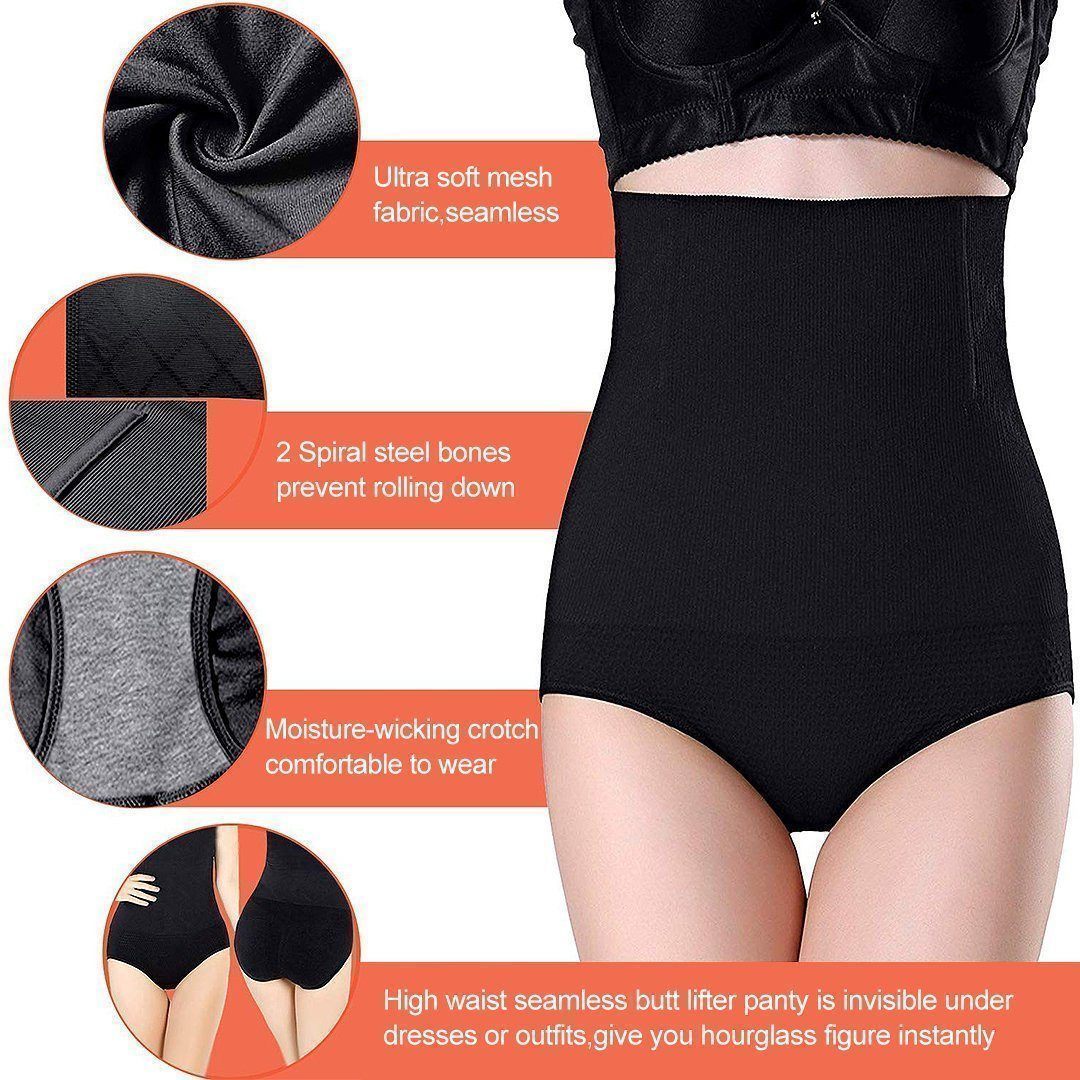 High Waist Tummy Control Shapewear Panties