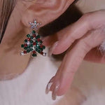 Christmas Tree Stud Earrings