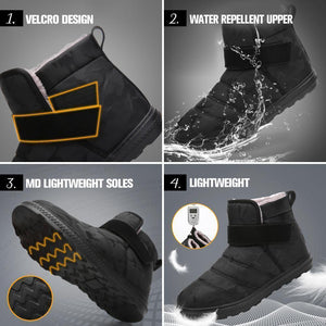 Non-slip Waterproof Snow Boots | Ankle Boots