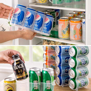 Cans and bottle refrigerator Storage Organizer