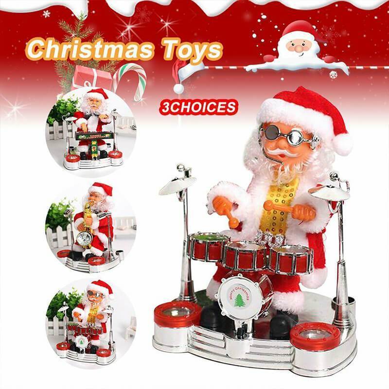 Santa Claus Band Christmas Electronic Music Toy