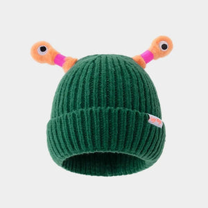 🐸Glow in the Dark Little Monster Woolly Hat🥳