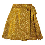 Chiffon Satin Wrap Skirt