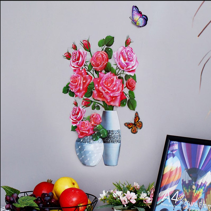 3D Vase Sticker