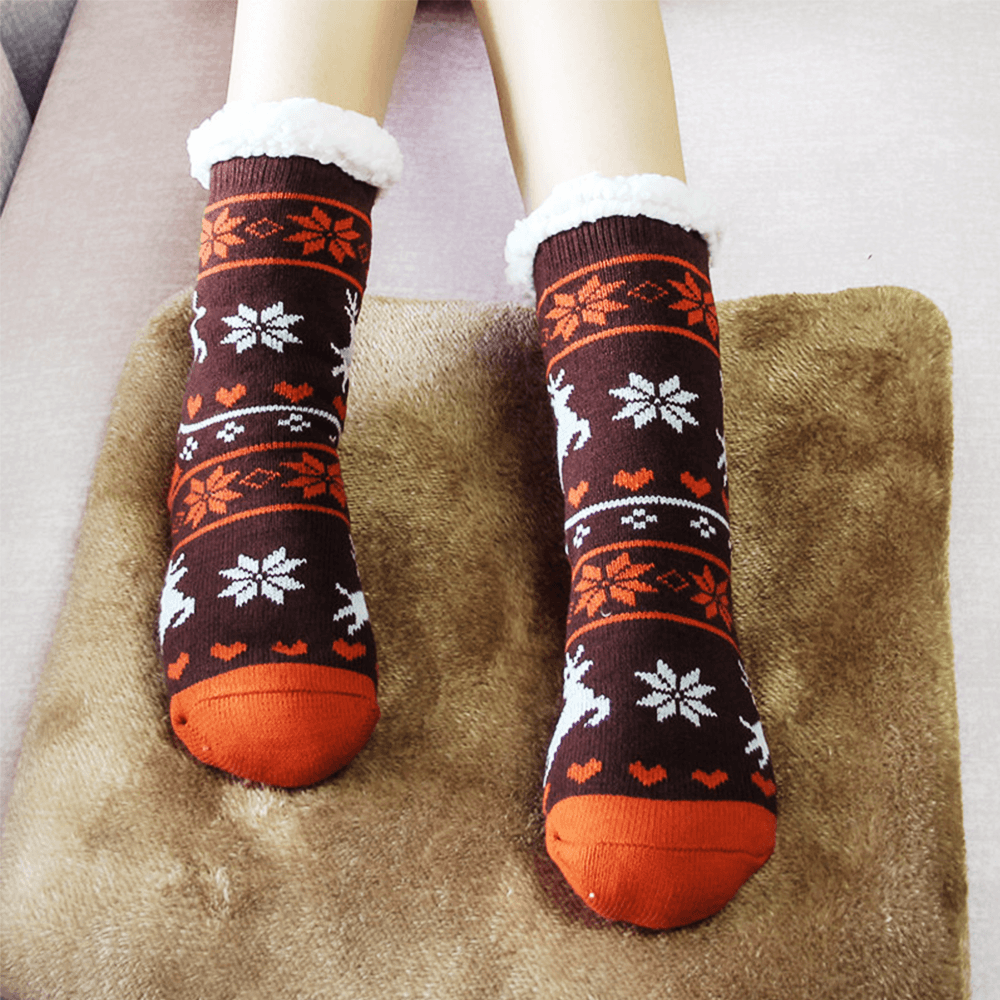 Thermal Fleece Slipper Socks