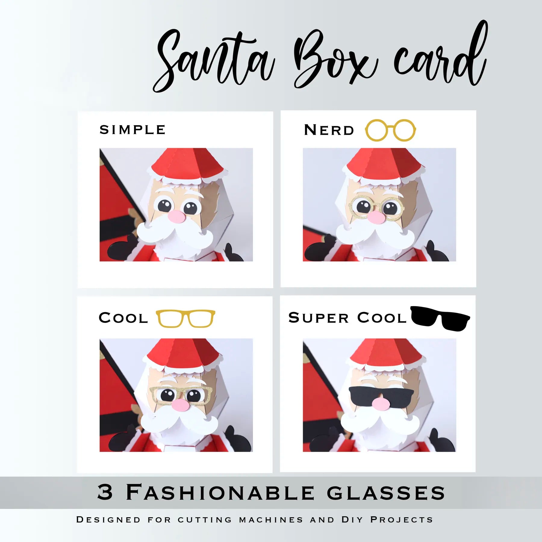 🎅3D Santa Claus Prank Pop-up Box card🥳