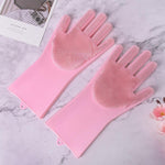 Magic Silicone Washing Gloves