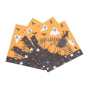 Halloween Decoration For Home Paper Napkins, 20 PCs