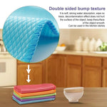 Fish Scale Microfiber Polishing Cleaning Cloth Set 5 Pcs