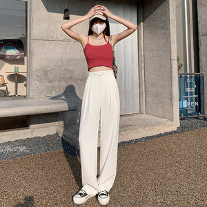 Woman's Casual Full-Length Loose Pants