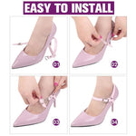 Instant Shoe Heel Straps