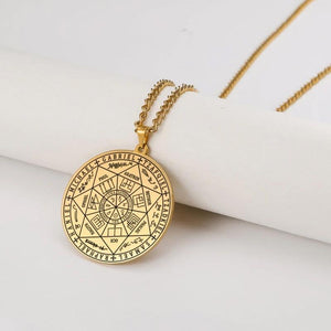 Stainless Steel Round Necklace