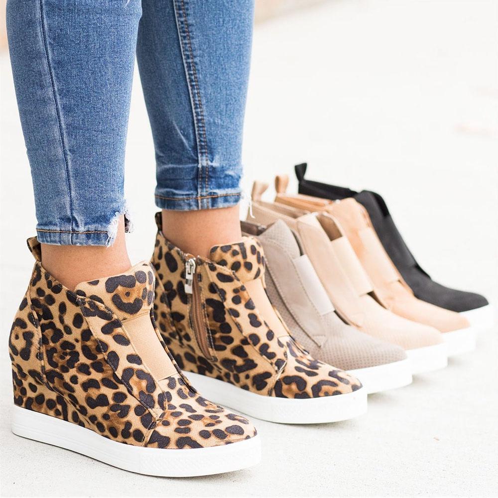 Woman Casual Wedge Sneaker