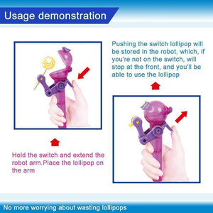 Robot Lollipop Holder