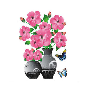 3D Vase Sticker