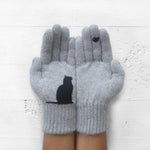 Cat style cotton gloves