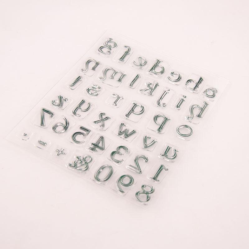 Alphabet or Number Cake Stamp Tool