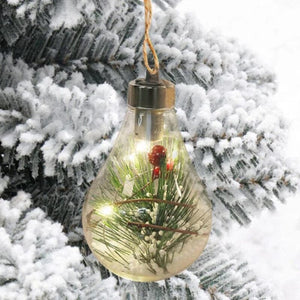 LED Micro Landscape Christmas Bulbs