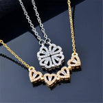 Hollow Four-Leaf Clover Necklace