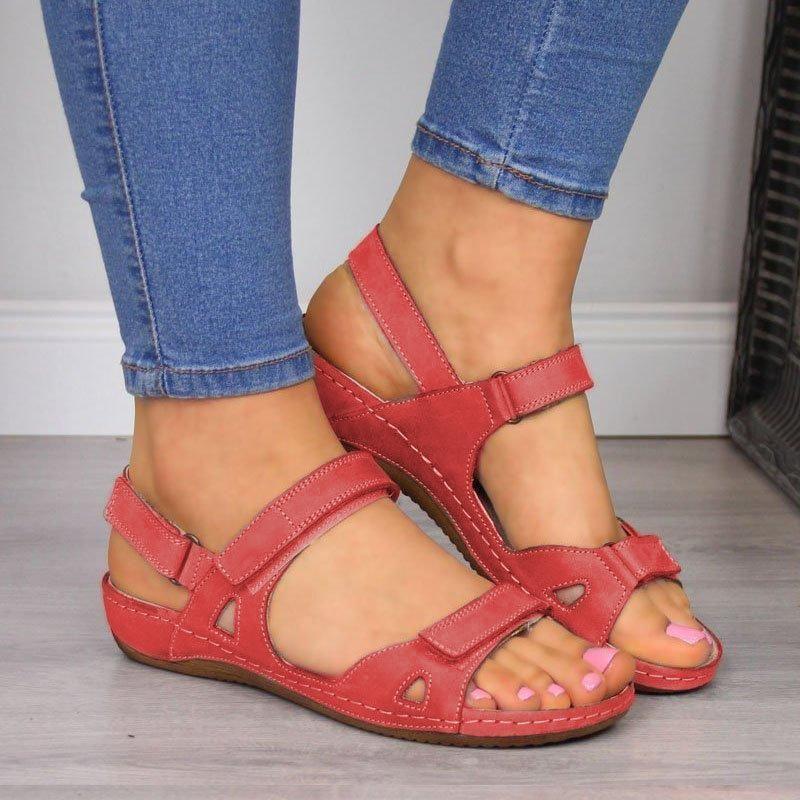 Ladies Sandals with Velcro