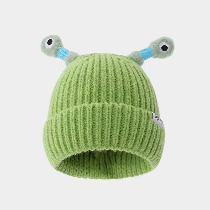 🐸Glow in the Dark Little Monster Woolly Hat🥳