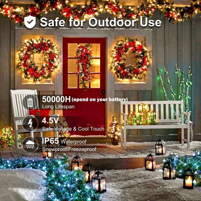 LED Waterproof Fairy String Lights with Remote