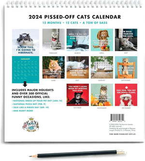 2025 Pissed-Off Cats Calendar