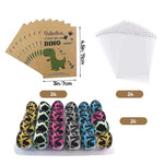 24 Pcs Dinosaur Egg Hatching Card