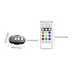 8 Colors Wireless Led Lights with Remote