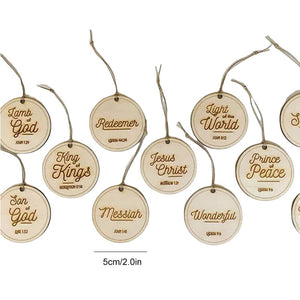 🎄Names Of Jesus Christ Ornaments🎁