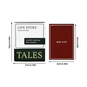 150 pcs Life Story Interview Kit