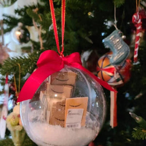 Christmas tree decoration transparent ball