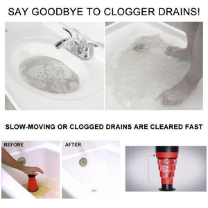 Sink Plunger - Power Drain Blaster