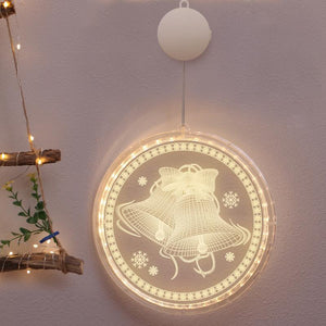 3D Christmas Hanging Lamp