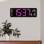 Upgraded Digital Wall Clock Large Display 9 inches