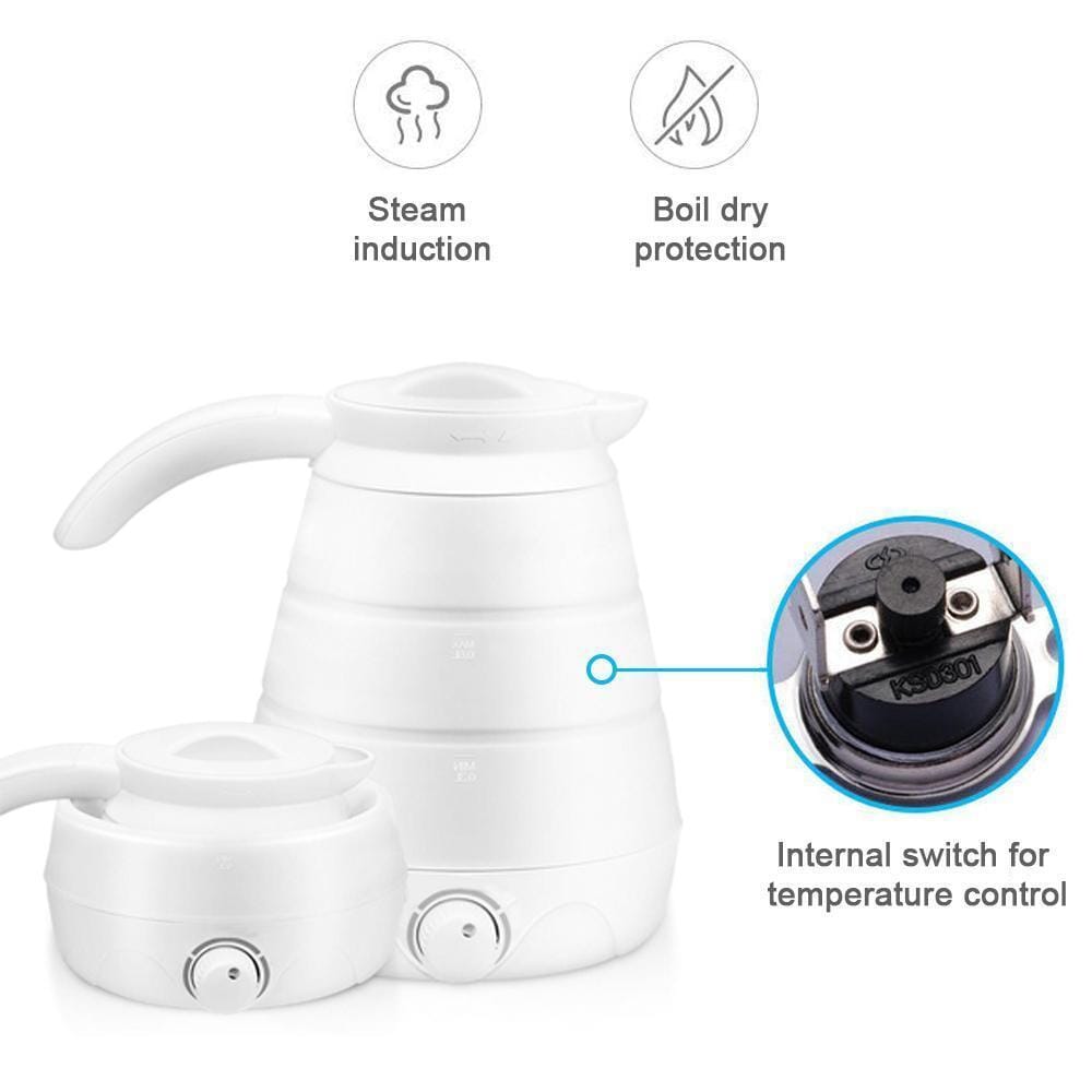 Portable Electric Kettle With Universal Plug