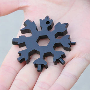 18-in-1 stainless steel snowflakes multi-tool