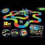 Glow Race Car Track