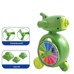 5-in-1 flying disc gyro toy