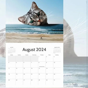 2024 Fun Cat Calendar