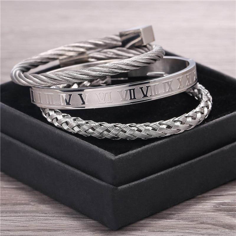 Woven Stainless Steel Bracelet