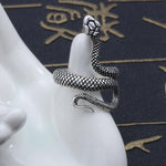 Adjustable Snake Shape Ring