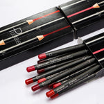 12-colors Set lip liner waterproof and durable Fashion 12pcs Lip Liner