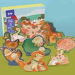 Children Education Wood Puzzle Set