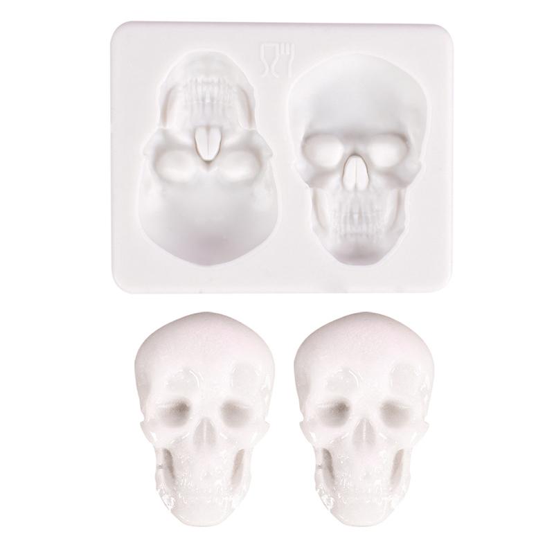 3D Skull Cake Mold