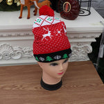 Christmas LED Light Knitted Beanies