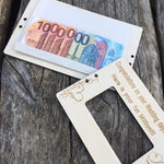 Wooden Money Gift Box