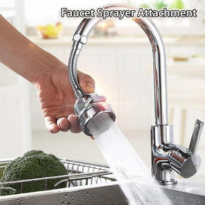 360° Swivel Faucet Sprayer Attachment