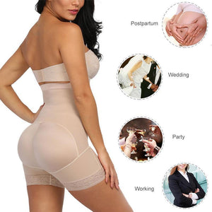 High Waist Compression Girdle Bodysuit BodyShaping Panties