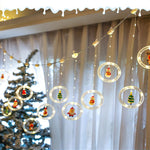 (🎅Early Xmas Sale - Save 50% OFF🎅) Christmas LED Curtain String Light